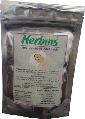 

Herbins Anti Blemishes Face Pack(100 g)
