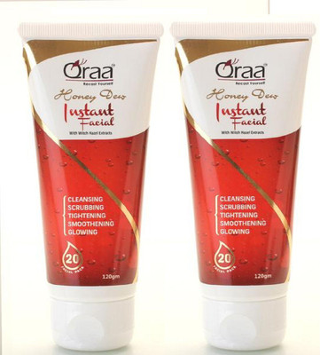 

QRAA Honey dew Instant facial(240 g)
