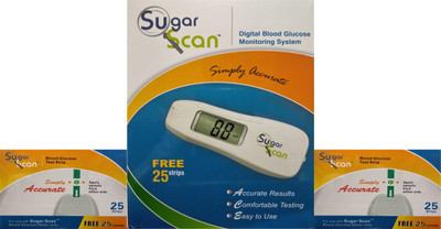 

sugar scan Thyrocare Glucometer(Blue, White, Yellow)