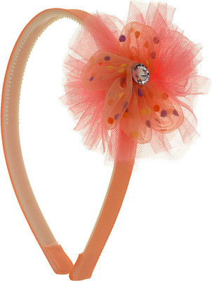 

The Ethnic Wears Designer Hair Band(Orange)