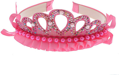 

The Ethnic Wears Handcrafted Hair Band(Pink)