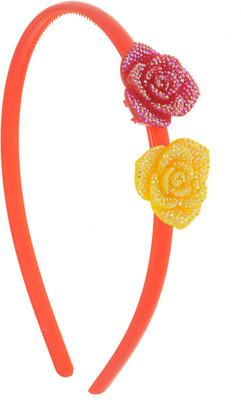 

The Ethnic Wears Designer Hair Band(Orange)