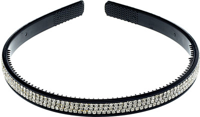 

The Ethnic Wears Handcrafted Hair Band(Black)