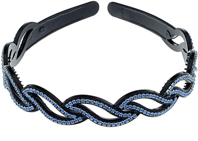 

The Ethnic Wears Handcrafted Hair Band(Black)