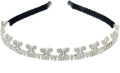 

The Ethnic Wears Handcrafted Hair Band(Black)