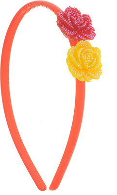 

The Ethnic Wears Designer Hair Band(Orange)