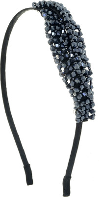 

The Ethnic Wears Designer Hair Band(Black)