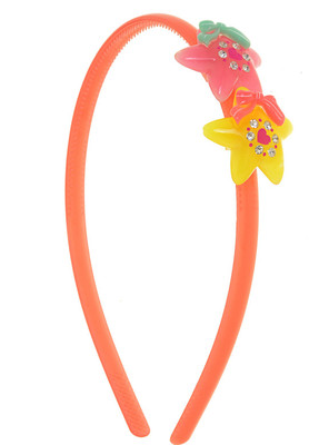 

The Ethnic Wears Designer Hair Band(Orange)
