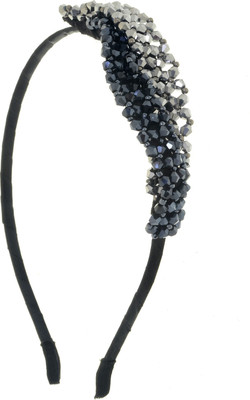

The Ethnic Wears Designer Hair Band(Black)