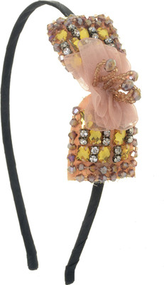 

The Ethnic Wears Designer Hair Band(Black)