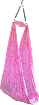 

Younique Baby Cradle Swing with Mosquito Net and Spring Set – Pink Cotton Swing(Pink)