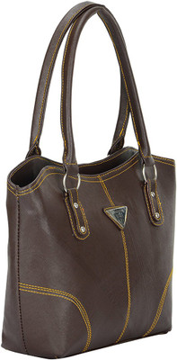 

hemisphere Hand-held Bag(Brown)