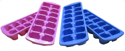 

Goldcave Multicolor Plastic Ice Cube Tray(Pack of 4)