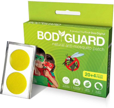 

BodyGuard Natural Anti Mosquito Repellent - 20 + 4 Patches