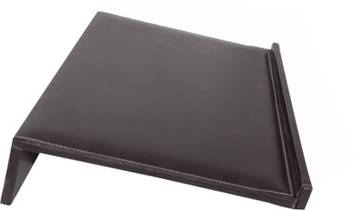 

Saco All Model Laptops and Note books PU Leather Wooden Laptop Raiser Stand for All Model Laptops & Notebooks Laptop Stand