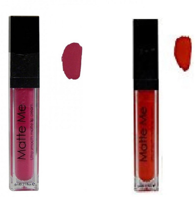 

AV ADS Ultra Smooth Matte Lipstick DARK PINK (401), DARK ORANGE (403)(3.8 ml, DARK PINK, DARK ORANGE)