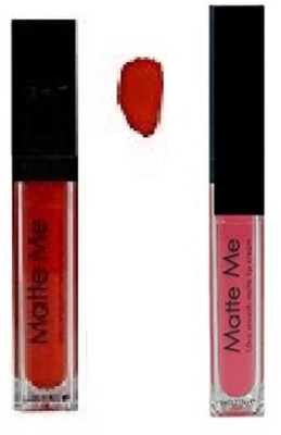 

AV ADS Ultra Smooth Matte Lipstick DARK ORANGE (403), ROSE (408)(3.8 ml, DARK ORANGE, ROSE)