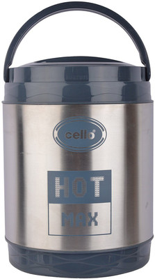 

Cello Hot Max 4 Containers Lunch Box(1000 ml), Grey