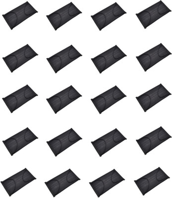 

Out Of Box High Quality Disposable Non Woven Black Face Mask Medical Dental Earloop Anti-dust Anti-Pollution Flu Surgical Masks Respirator (20 Pieces) VM-20 Mask