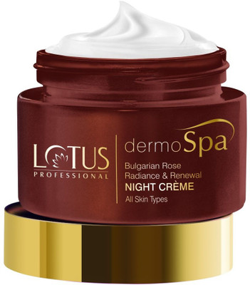 

Lotus Dermo Spa Bulgarian Rose Radiance & Renewal Night Creme(50.0 g)