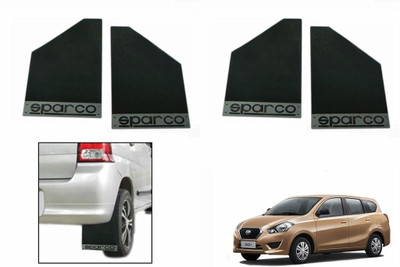 

Sparco Front Mud Guard, Rear Mud Guard For Datsun Go+ NA(Black)
