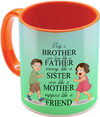 

SKY TRENDS Raksha Bandhan Gift For Sister St-04 Ceramic Mug(350 ml), Multicolor