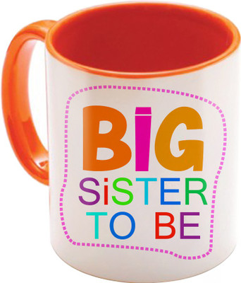 

SKY TRENDS Raksha Bandhan Gift For Sister St-43 Ceramic Mug(350 ml), Multicolor