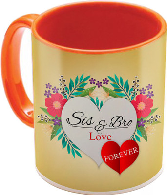 

SKY TRENDS Raksha Bandhan Gift For Sister St-32 Ceramic Mug(350 ml), Multicolor