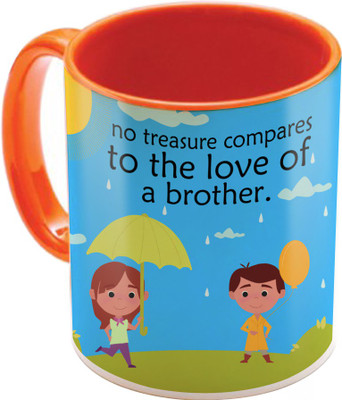 

SKY TRENDS Raksha Bandhan Gift For Sister St-14 Ceramic Mug(350 ml), Multicolor