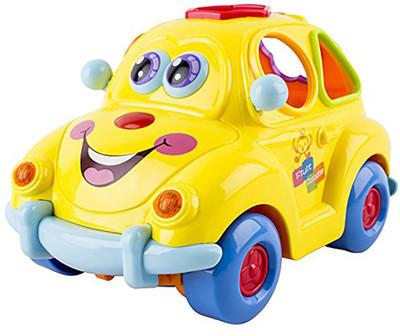 

Webby Bump and Go Learn Fruit Shape Sorter with Music and Lights(Multicolor)