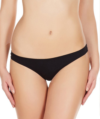 

La Intimo Women' Thong Black Panty(Pack of 1
