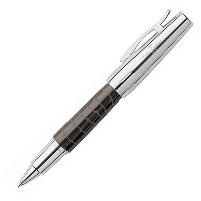 Faber-Castell 148275 Emotion Croco Brown Roller Ball Pen