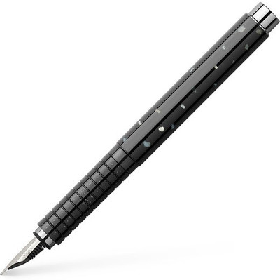 Faber-Castell 148960 Basic Black Mother of Pearl Fountain Pen