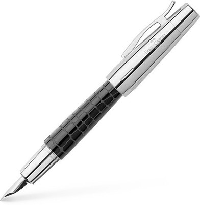 

Faber-Castell 148230 Emotion Croco Black Fountain Pen