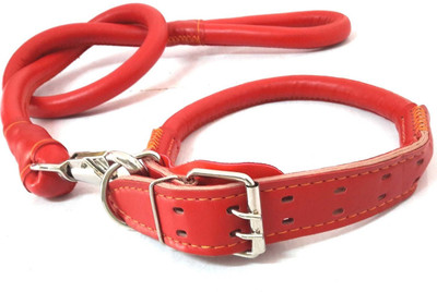 

Pet Centre Dog Collar & Leash(, RED
