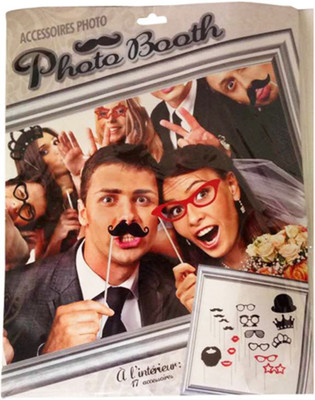 Funcart Baby Shower Party Photo Booth Props Multi Colour Photo Booth Board(Party, Birthday, Wedding)
