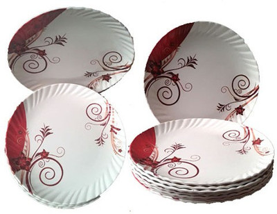 

Roni Wares Delight Dinner Plates(Pack of 12)