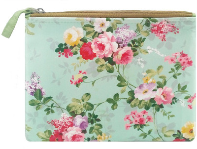 

Bagaholics Multipurpose Wallet Pencil Pouch Travel Clutch Makeup Toilet kit Handbag Organizer medicine Bag Ideal Gift Pouch(Green)
