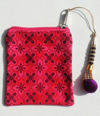 

fatfatiya Dazzling Flower Motif Coin Pouch Pouch(Multicolor)