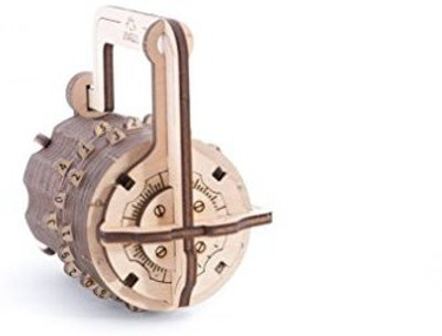 

Ugears The Model "Combination Lock" 3D Wooden Puzzle(1 Pieces)