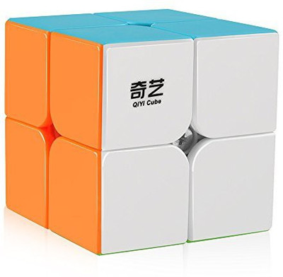 

D-Fantix Qiyi Qidi S 2X2 Speed Cube Stickerless Puzzle Cube For Kids(1 Pieces)