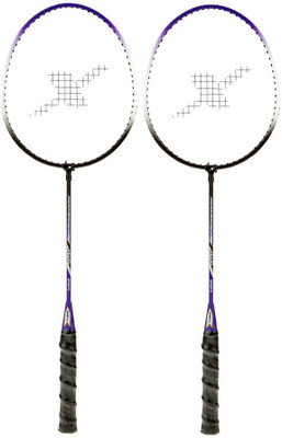 

Nano-X NS-120Purple Multicolor Strung Badminton Racquet(S2, 90 g)