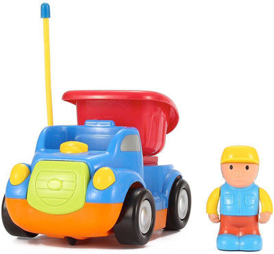 

Webby Cartoon Racing Remote Control Dump Truck with Sound and Lights(Multicolor)