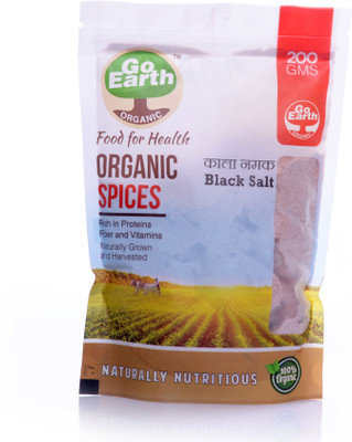 

Go Earth Organic pouch Black Salt(200 g)
