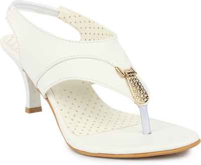 Digni Women White Heels