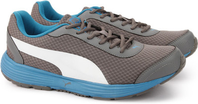 

Puma Reef Fashion DP Running Shoes For Men(Grey, White, Quiet shade-blue danube-puma white