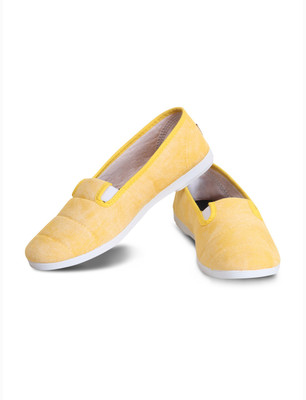 

Scentra MADRID Loafers For Women(Yellow