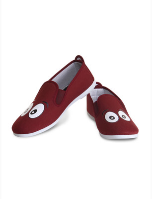 

Scentra EAGER Loafers For Women(Burgundy, Marsala