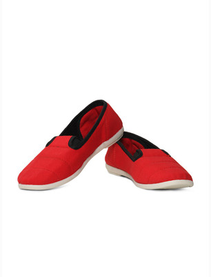 

Scentra MADRID Loafers For Women(Red