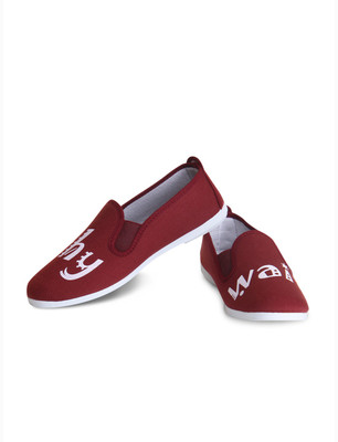 

Scentra WHY WAIT Loafers For Women(Burgundy, Marsala